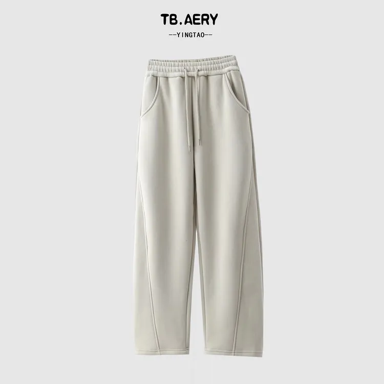 【珍姐推荐】香蕉裤女2023新款秋冬阔腿裤加长显瘦加绒加厚冬季裤子