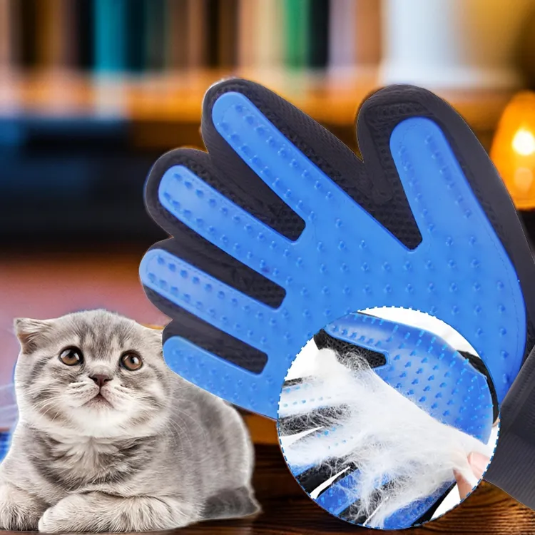 冀乐撸猫除毛梳子刷毛器防抓易清洁撸毛手套去浮毛毛梳去毛