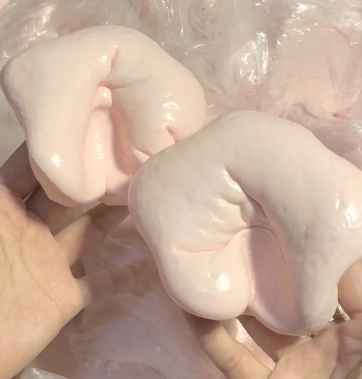 黏黏樱花蛋糕慢回弹 巨松软！超级软黏黏款捏捏乐解压玩具回弹快！