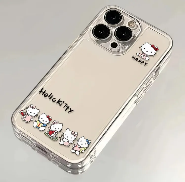 六只KT猫适用iPhone15/13苹果14手机壳11/12华为vivo小米oppo软壳