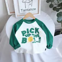 男童纯棉长袖t恤宝宝春秋洋气打底衫儿童圆领宽松百搭上衣潮秋款