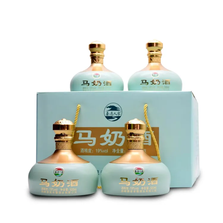 taomarenjia/套马人家马奶酒18度500ml整箱礼品酒19.5%vol500ml