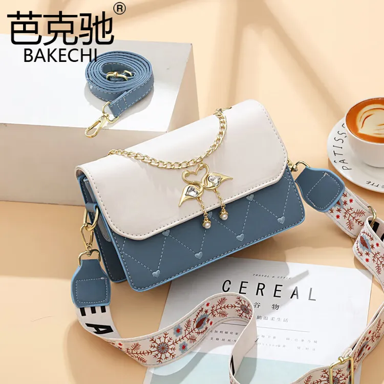 大牌轻奢包包女包斜挎包真皮高级质感小方包送老婆情人礼物