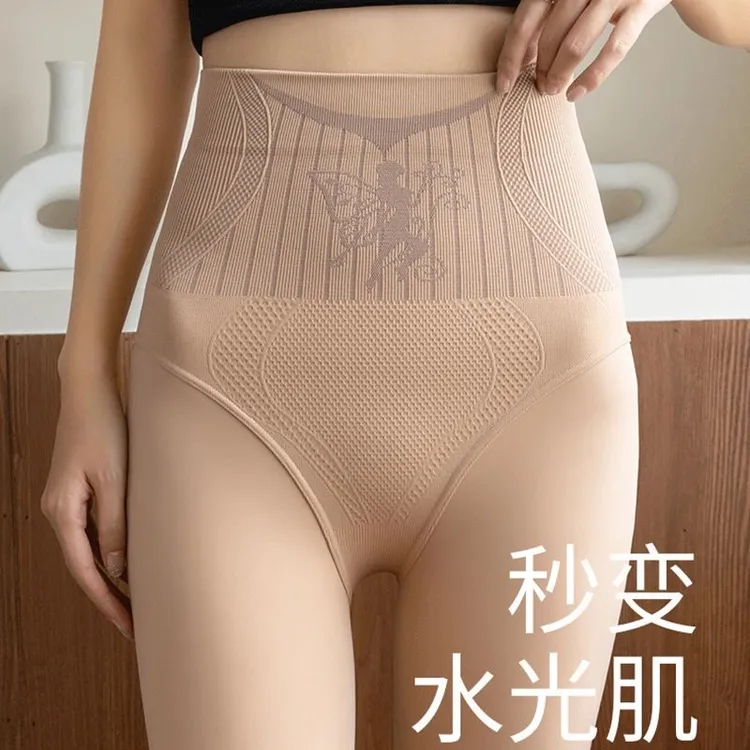 【老板娘专属】高腰秋冬款仙女水光裸感防勾丝水润加绒面膜加厚水光袜
