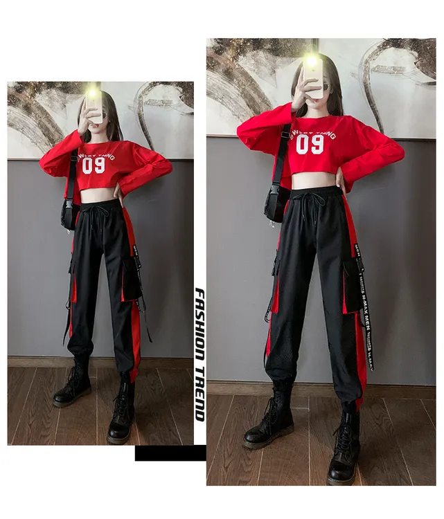 灰色运动裤女夏季小个薄款休闲高腰垂感显瘦卫裤直筒阔腿拖地裤子