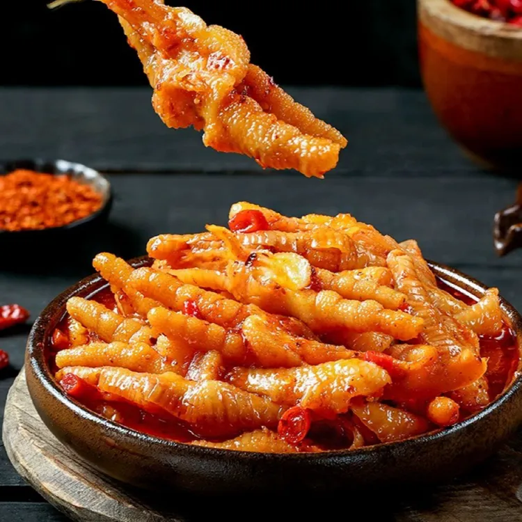 【沟帮子】辣白菜无骨凤爪 鸡爪酸辣去骨凤爪开袋即食延边特产风味！