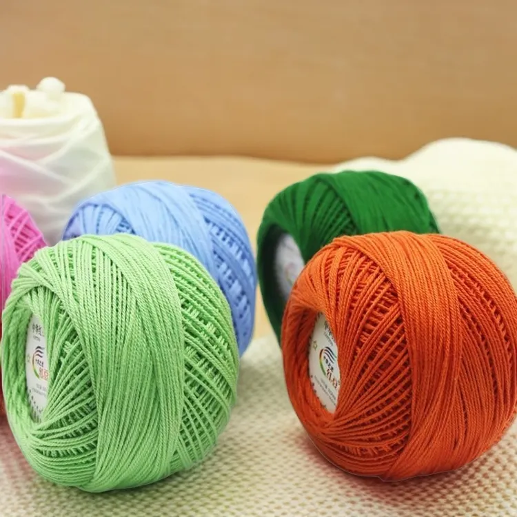 3号蕾丝线进口品质手工钩针编织材料细线织毛衣手编