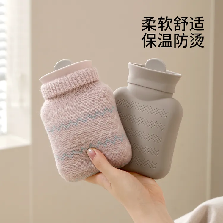 FaSoLa硅胶热水袋女生生理期大姨妈暖肚子必备暖手宝宝防爆暖水袋