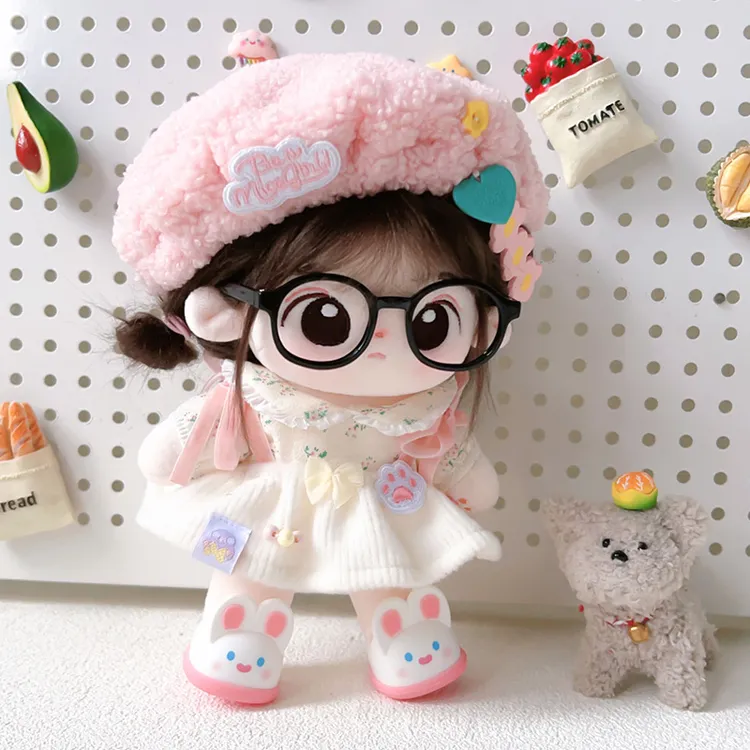官方正版棉花娃娃小爱20cm女娃ai定制公仔有骨架玩偶送女朋友礼物