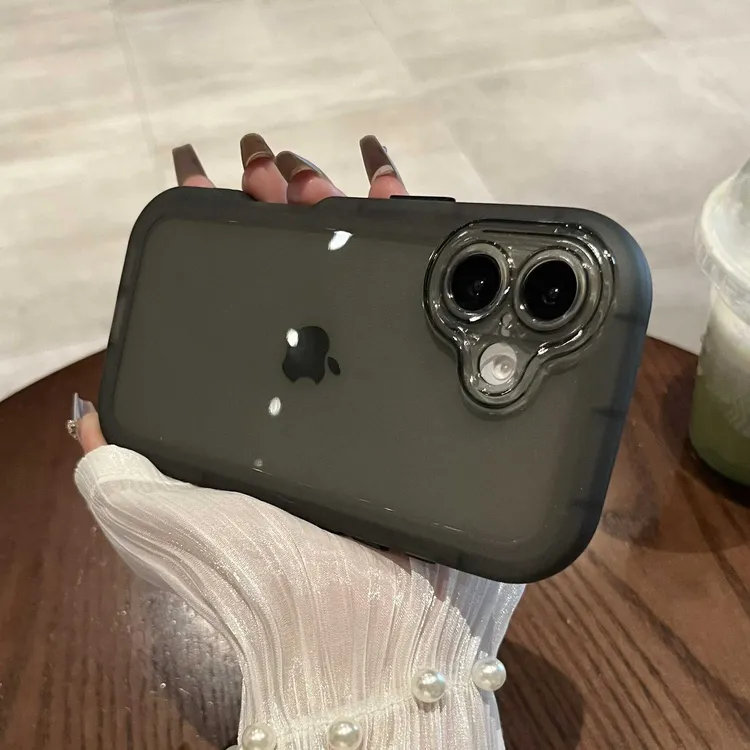 小胖妹透明软壳适用苹果17手机壳iPhone16promax防摔15男女14/13