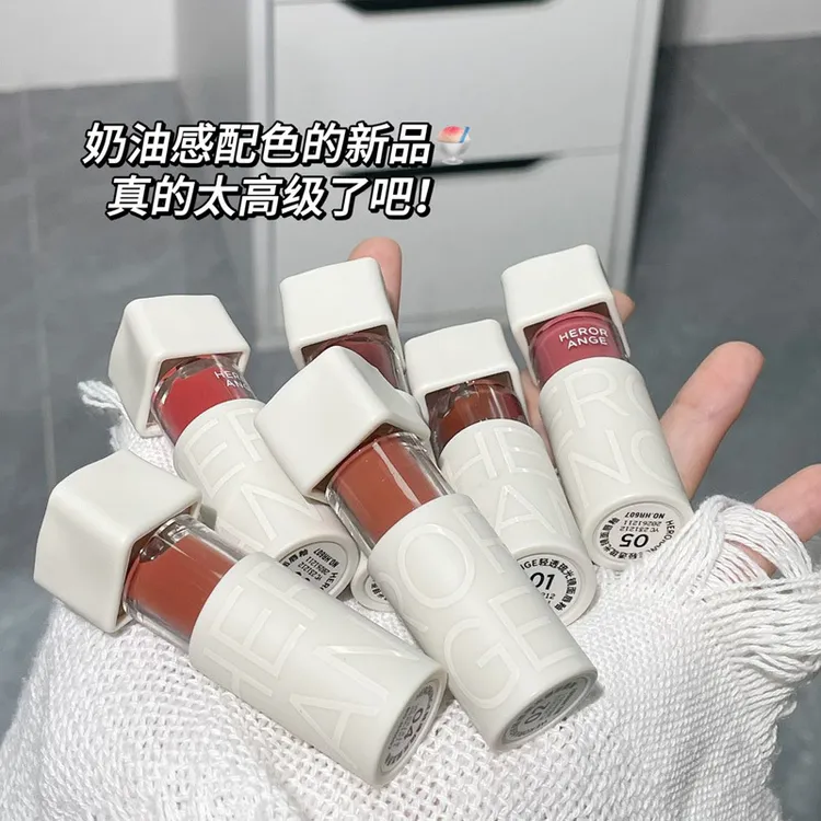 轻透琉光配色镜面唇釉水光纯欲玻璃唇学生显白不易掉色唇彩
