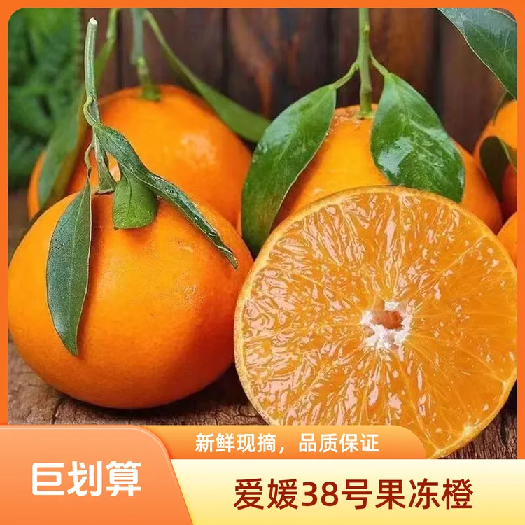 四川眉山爱媛38号果冻橙当季水果柑橘新鲜爆汁爱媛果冻橙香甜多汁
