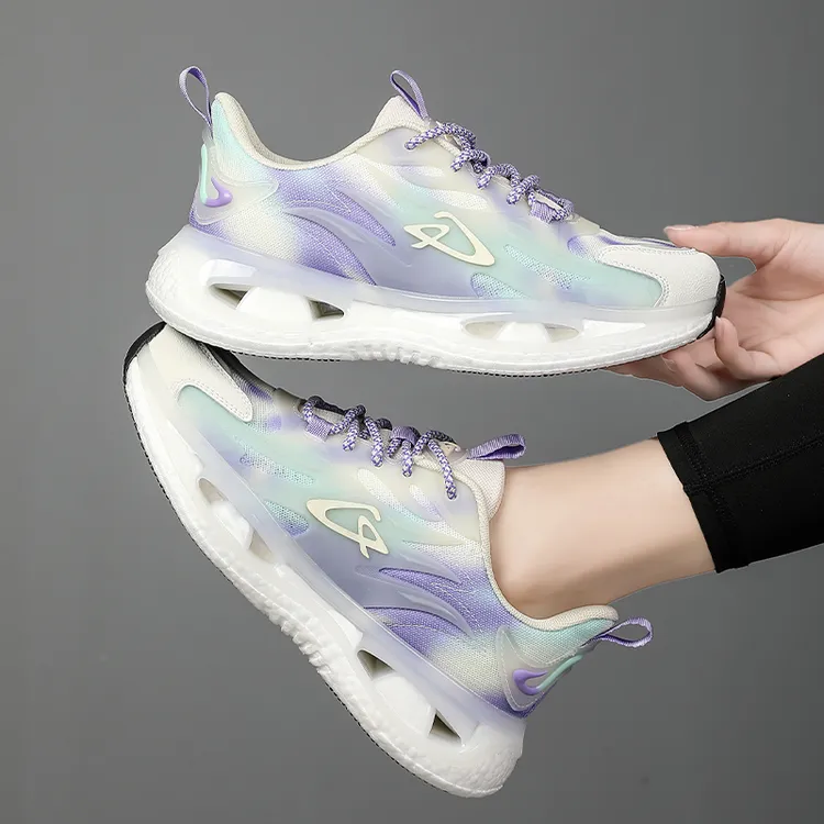 春季女鞋运动鞋女网鞋减震网面透气女款跑步鞋女士轻便跑鞋网布鞋