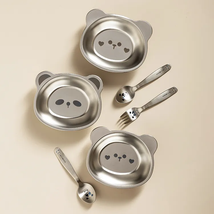 【摩登主妇】mototo儿童碗食品级304不锈钢米饭碗宝宝专用辅食餐具