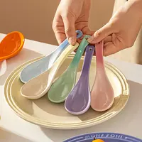【摩登主妇】MONAZONE陶瓷勺子高颜值小汤勺精致吃饭喝汤调羹汤匙