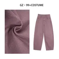 小九推荐浓意蜜意 秋季新款时尚百搭弯刀牛仔裤-K8802