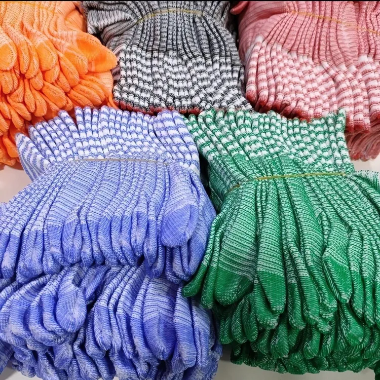 斑马条纹手套新人拍一发二共24双】工作耐磨防晒干活男女柔软