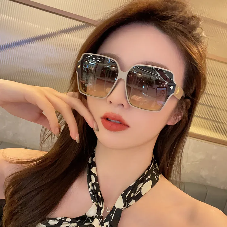 墨镜女夏2023年新款高级感ins风大框显脸小防晒防紫外线太阳眼镜