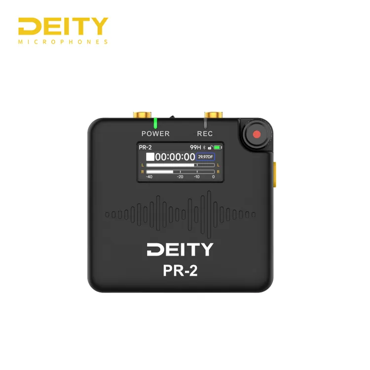 DEITY谛听PR2 专业录音笔降噪超长续航待机 无线麦克风领夹麦收音