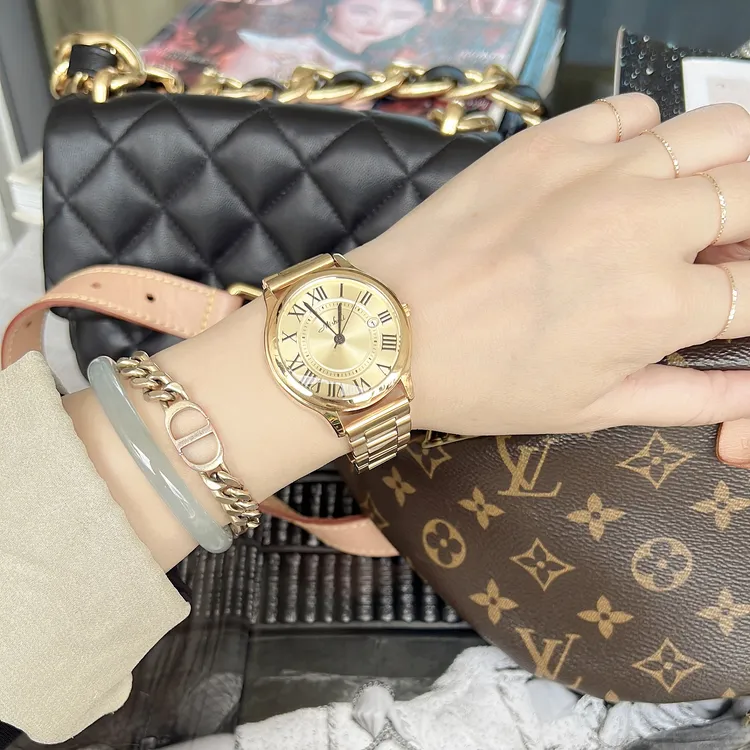 【Mishali】新款告白气球男女同款百搭石英表高端腕表23011手表时尚