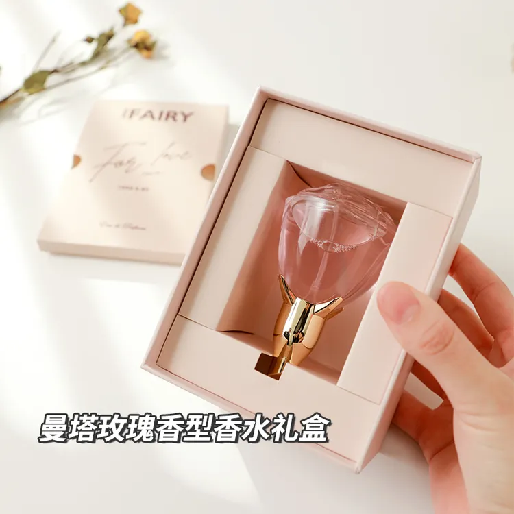 索引曼塔玫瑰香水女士淡香花香持久留香清新礼盒装小众品牌推荐