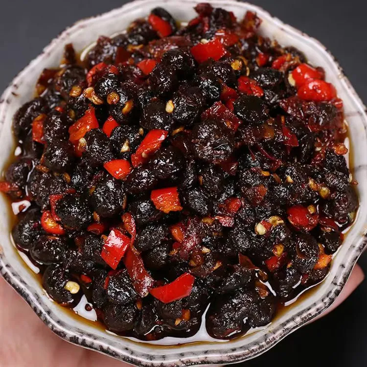 风味豆豉干湖南特产什锦豆鼓辣椒酱下饭菜咸菜大全批发调料即食