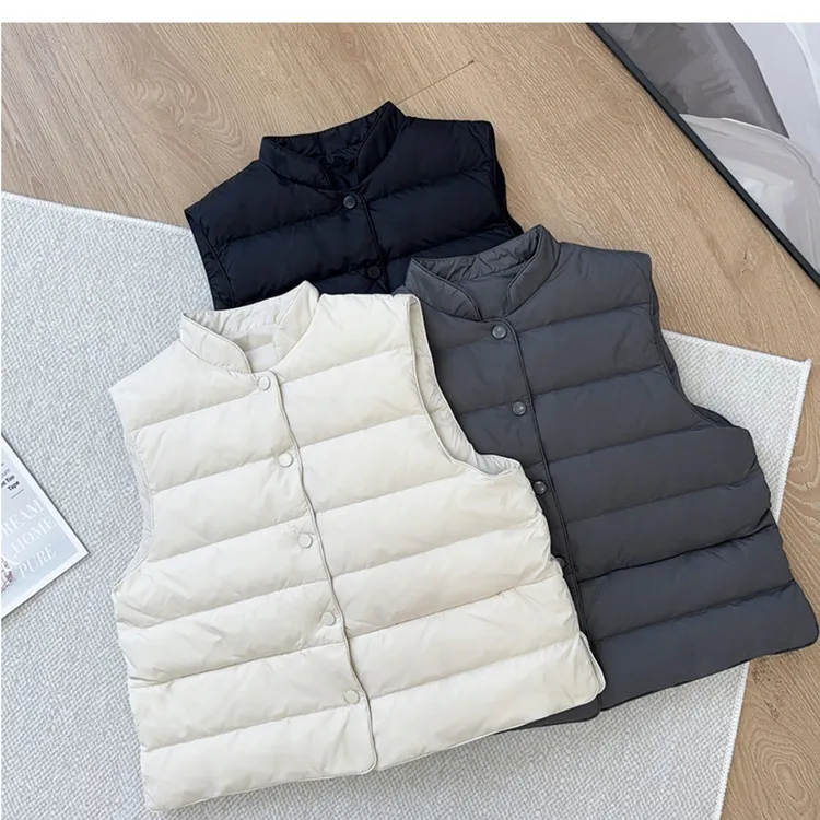 2025新款羽绒服马甲羽绒服女