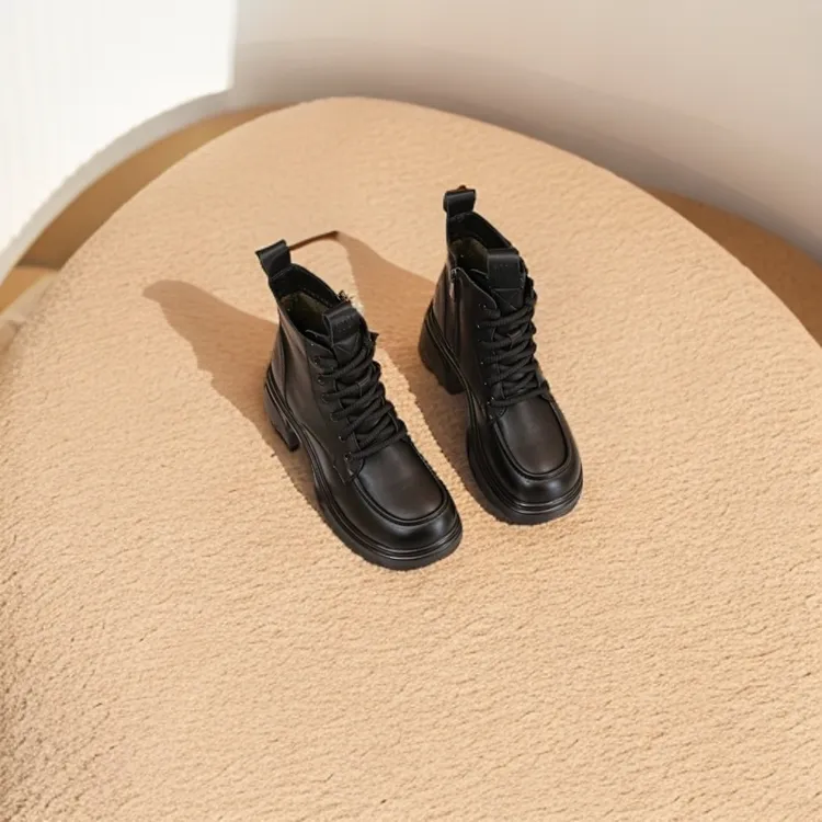 新款女士短靴舒适轻便款马丁靴