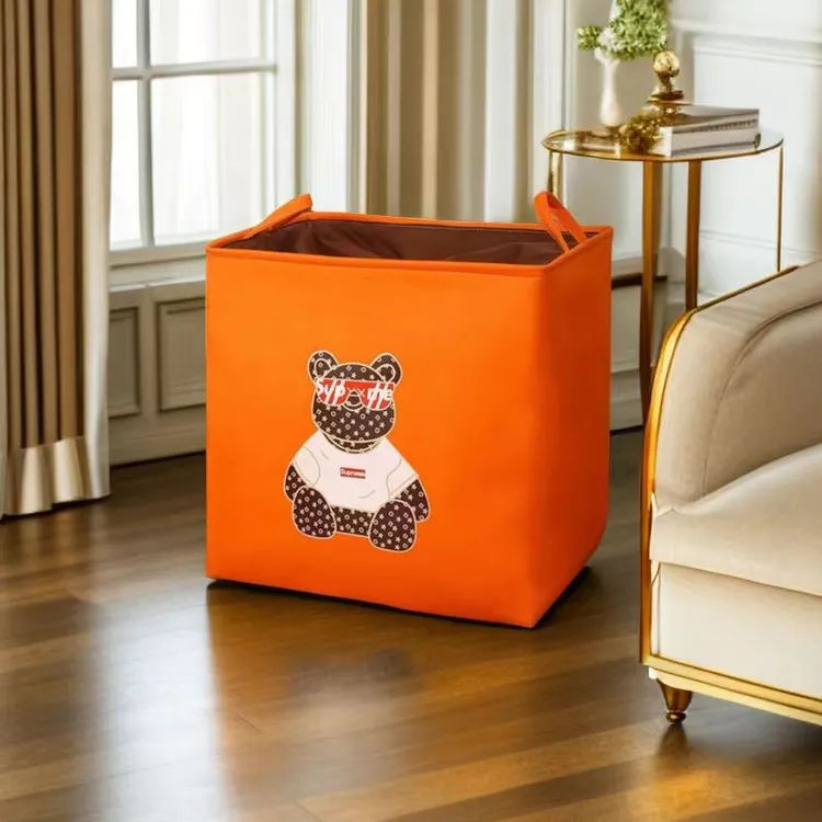 100升被子大容量收纳筐防水防潮储物搬家可折叠可爱家用北欧卡通.