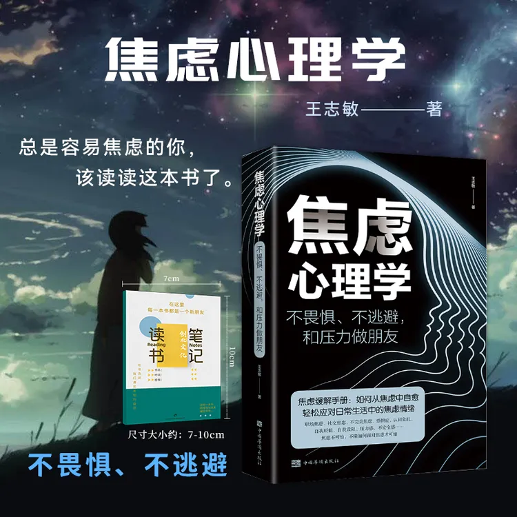 焦虑心理学 不畏惧不逃避和压力做朋友 焦虑缓解手册