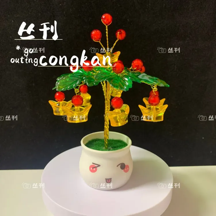 有钱花小盆栽DIY材料包