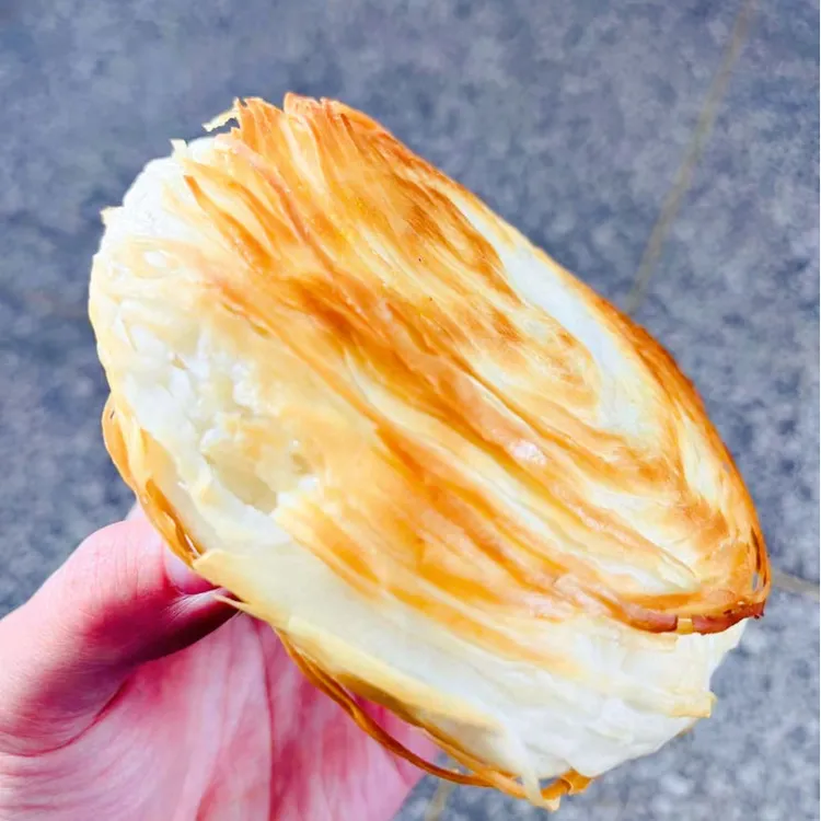 老潼关馍胚100克/片肉夹馍饼胚千层饼半成品家庭装商用烧饼胚早餐
