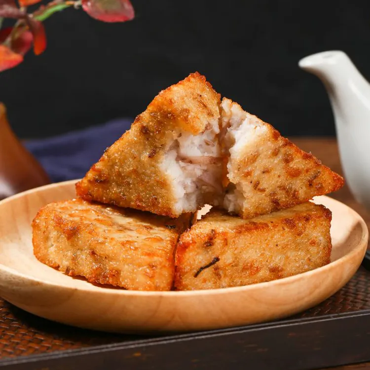 福建芋粿三角糕福州街边特产三角芋头糕早餐店早点窝伟半成品油炸