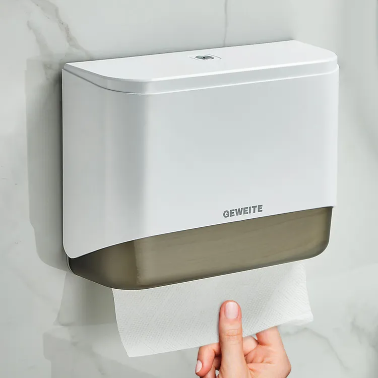 卫生间擦手纸盒挂壁式洗手间免打孔酒店厕所厨房干手抽抽纸盒壁挂