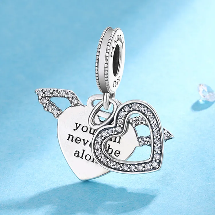 吊坠925银 潘家风格珠子手链手镯吊坠轻奢时尚百搭小众欧美韩版女