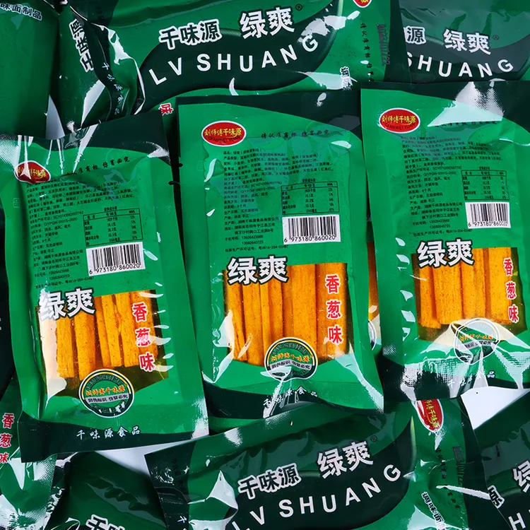 千味源绿爽休闲麻辣解馋小零食办公室网红辣条上班族充饥小零食