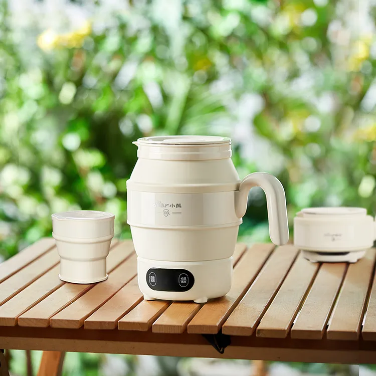 【白老师专属】小熊烧折叠热水壶便携旅行迷你小型保温电热水壶