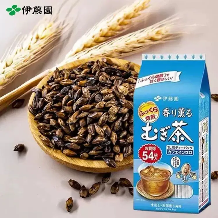 日本伊藤园大麦茶独立包装冷热可调 405g/54袋