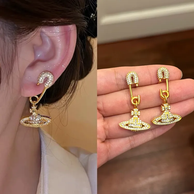 铜合金耳饰 欧美简约耳环气质时尚复古耳饰轻奢法式耳饰