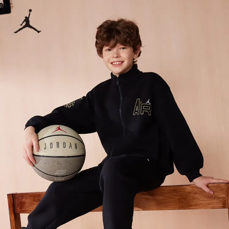 【官方旗舰】AIR JORDAN春季运动童装外套男女童开衫运动外套C864