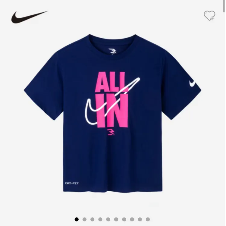 Nike 3Brand耐克童装儿童休闲夏季圆领短袖T恤0598