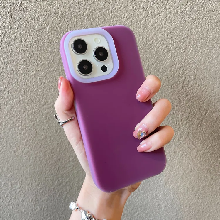 简约果冻液态硅胶适用苹果17promax手机壳iPhone16高级感15小众14