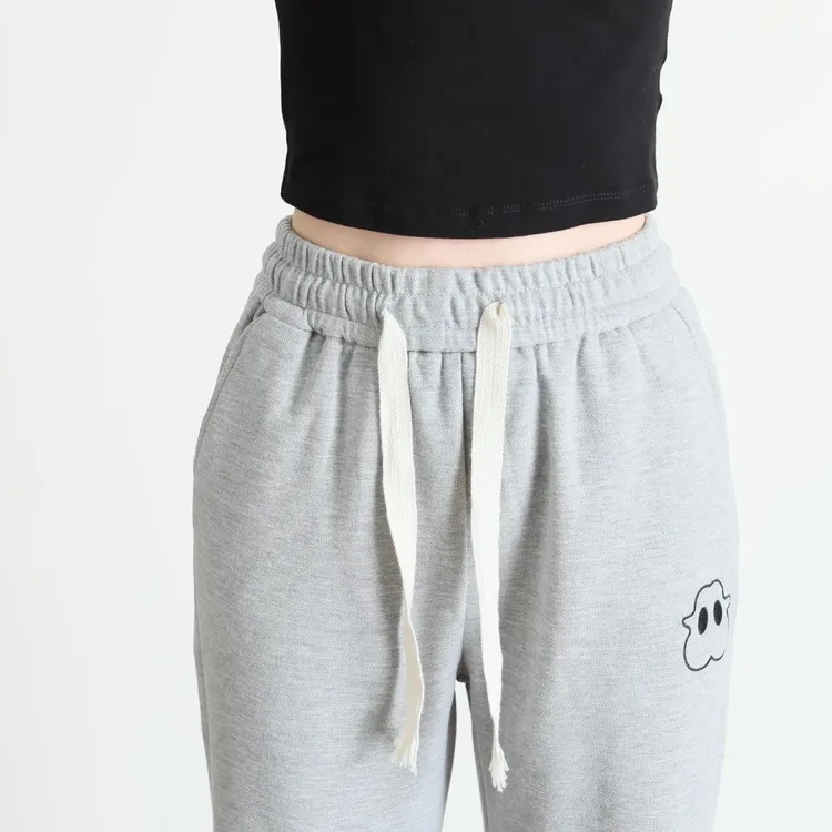 拖地窄版直筒裤男女同款