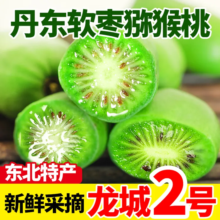 【粉丝福利】丹东软枣猕猴桃圆枣子东北软枣奇异莓1/2/3斤包邮