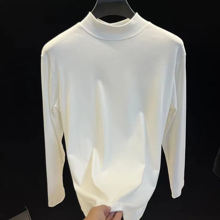 NT10   D8801  秋冬男装上衣打底半高领商务休闲百搭款