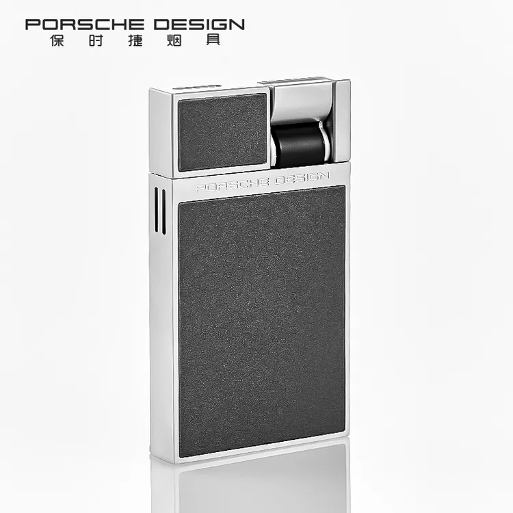 保时捷PORSCHE充气打火机精品男士送礼直冲蓝焰礼物防风超薄经典