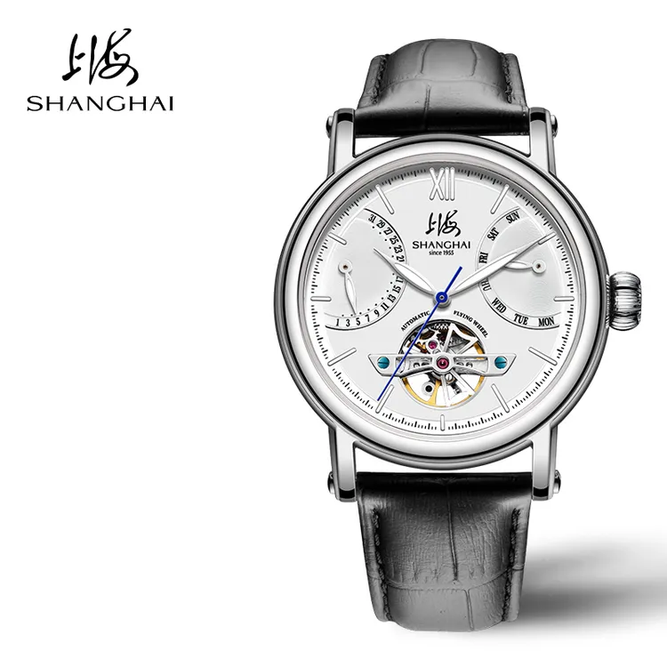 SHANGHAI/上海上海牌手表2025年全新升级924型号腕表多功能露摆