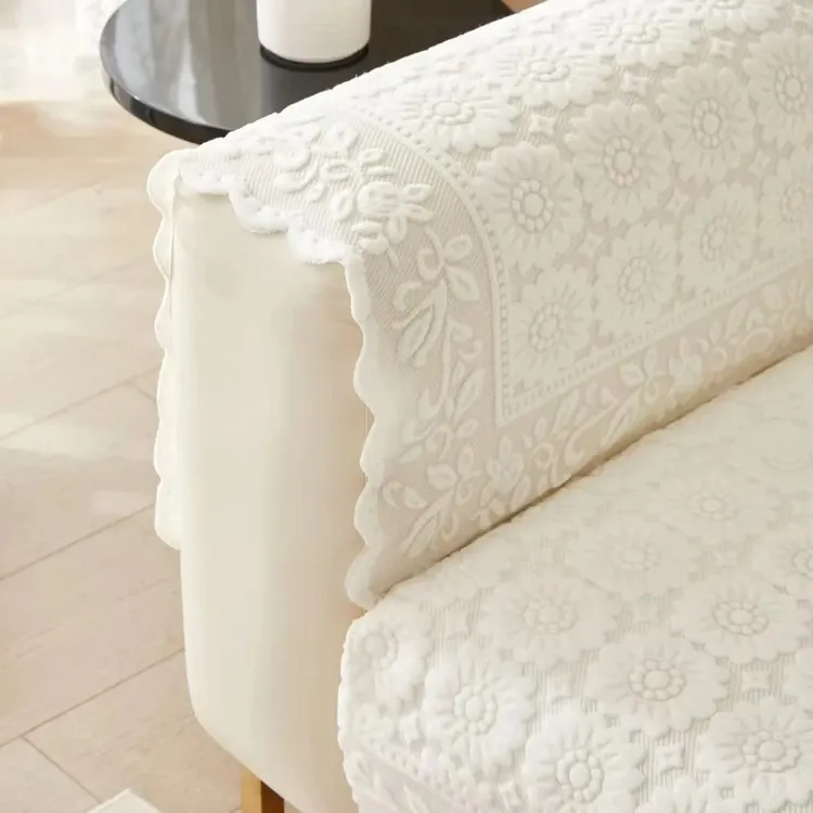 蕾丝沙发巾沙发靠背巾沙发垫布艺扶手巾欧式全盖沙发搭巾后背巾