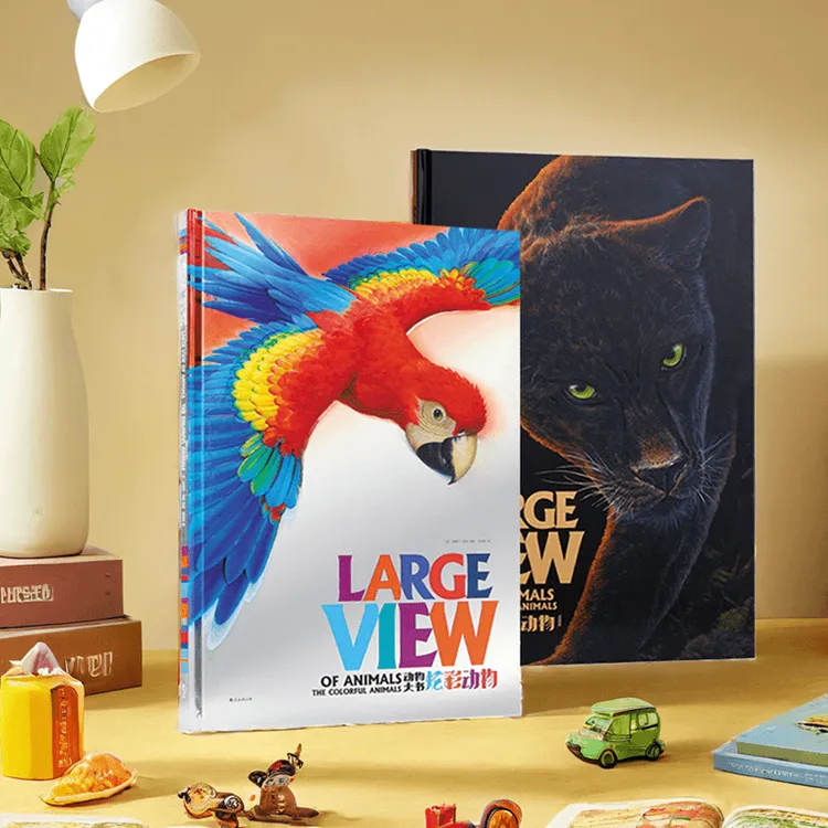 动物大书地板大翻翻图画书儿童炫彩早教启蒙-岁幼儿园3-6岁绘本
