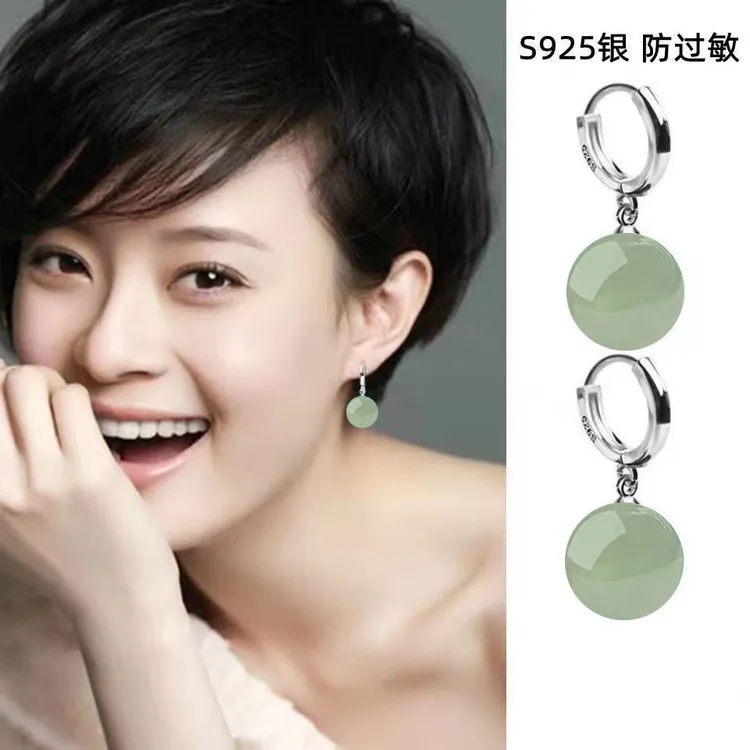 925银耳饰 【热卖】s925纯银耳环女东陵气质古风耳坠百搭高级感耳饰